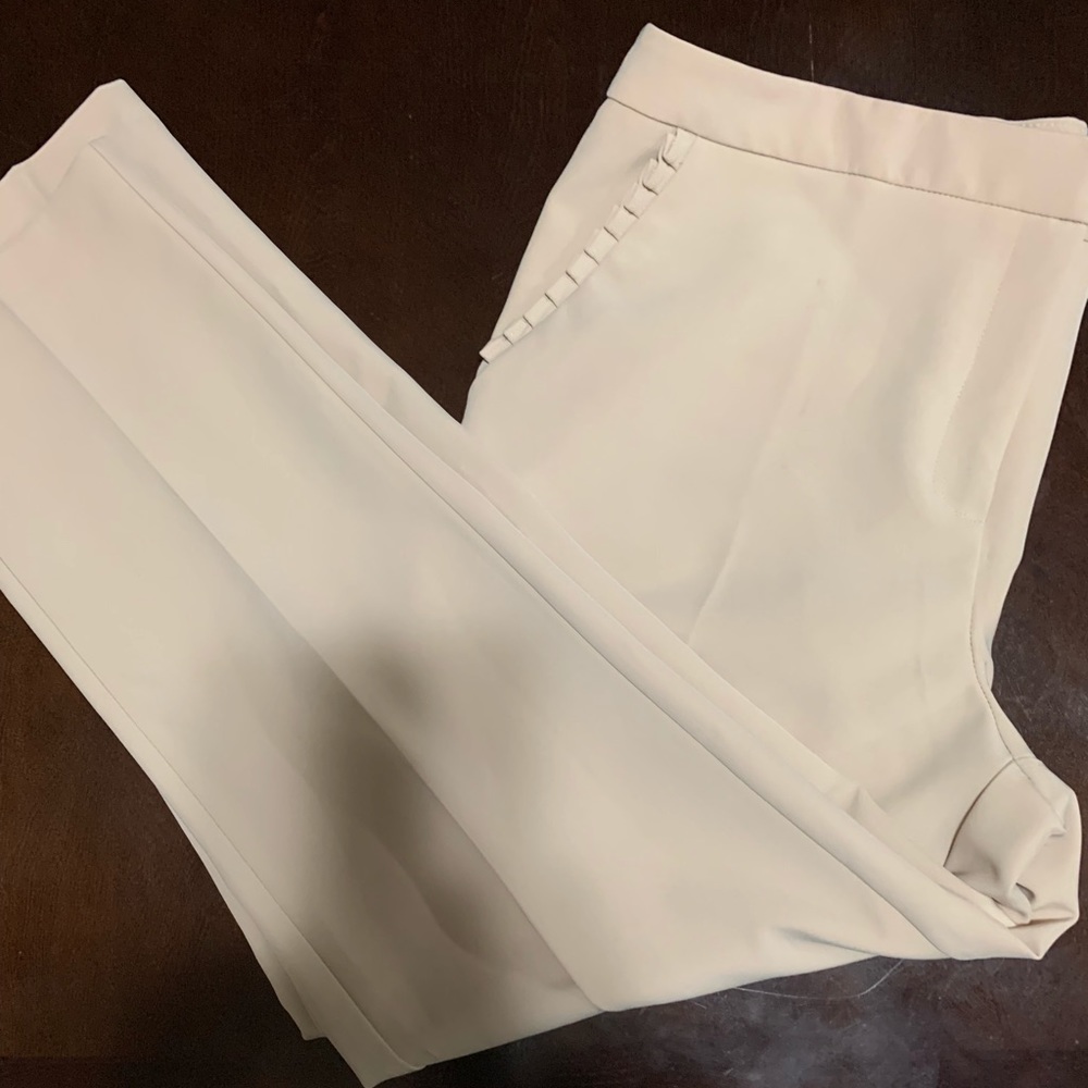 Zac and Rachel khaki pants